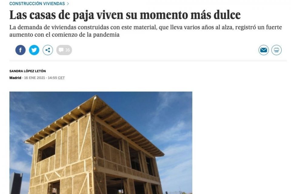 Las casas de paja viven su momento más dulce